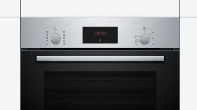 Фурна Bosch HBF154ES0, SER2, Built-in oven 3D HotAir, EcoClean Direct, 66 l, Inox