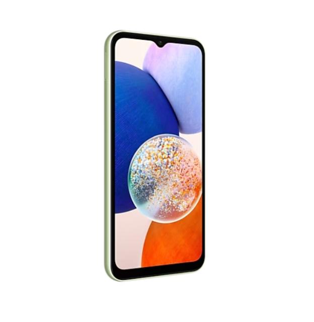 Мобилен телефон Samsung SM-A146 GALAXY A14 5G 64 GB, Octa-Core (2x2.2 GHz, 6x2.0 GHz), 4 GB RAM, 6.6" 1080x2408 90 Hz, 50.0 MP + 2.0 MP + 2.0 MP + 13.0 Selfie, 5000 mAh, Dual SIM, Green