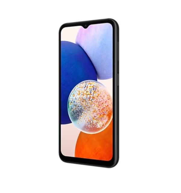 Мобилен телефон Samsung SM-A146 GALAXY A14 5G 64 GB, Octa-Core (2x2.2 GHz, 6x2.0 GHz), 4 GB RAM, 6.6" 1080x2408 90 Hz, 50.0 MP + 2.0 MP + 2.0 MP + 13.0 Selfie, 5000 mAh, Dual SIM, Black