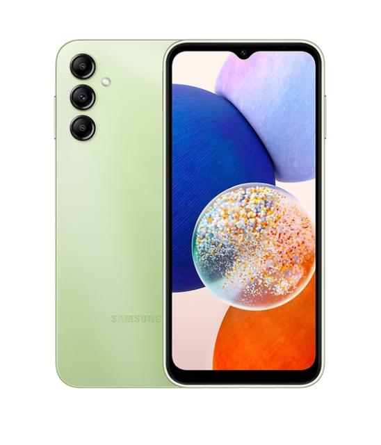 Мобилен телефон Samsung SM-A146 GALAXY A14 5G 128 GB, Octa-Core (2x2.2 GHz, 6x2.0 GHz), 4 GB RAM, 6.6" 1080x2408 90 Hz, 50.0 MP + 2.0 MP + 2.0 MP + 13.0 Selfie, 5000 mAh, Dual SIM, Green