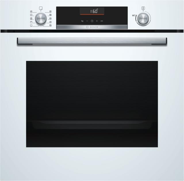 Фурна Bosch HBA5360W0 SER6; Comfort; Oven ecoClean back, AutoPilot 10, 1 clip rail, White