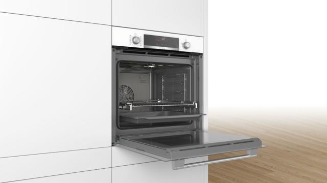 Фурна Bosch HBA5360W0 SER6; Comfort; Oven ecoClean back, AutoPilot 10, 1 clip rail, White