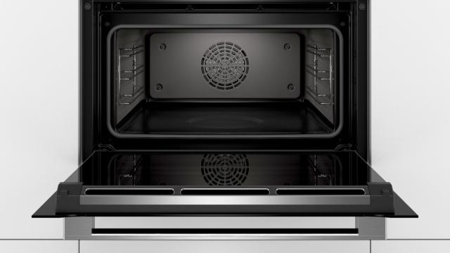 Фурна Bosch CSG656BS2 SER8; Premium; Compact combi-steam oven, fullSteam, ecoClean full, Assist, 3x 2,5“-TFT