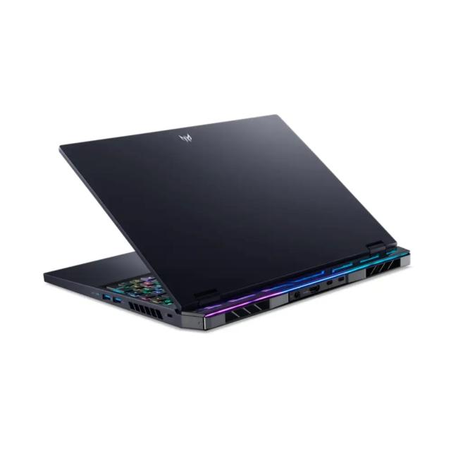 Лаптоп Acer Predator, PH16-71-9590, Intel Core i9-13900HX (up to 5.40GHz, 36MB), 16" WQXGA (2560x1600)IPS 240Hz, DCI-P3 100% 240Hz, 16GB DDR5 4800MHz, 1024GB PCIe, RTX 4070 8GB GDDR6, WIFI 6E BT INTEL Killer, Micro SD, FHD cam+mic, RGB-backlit Kb, Wi