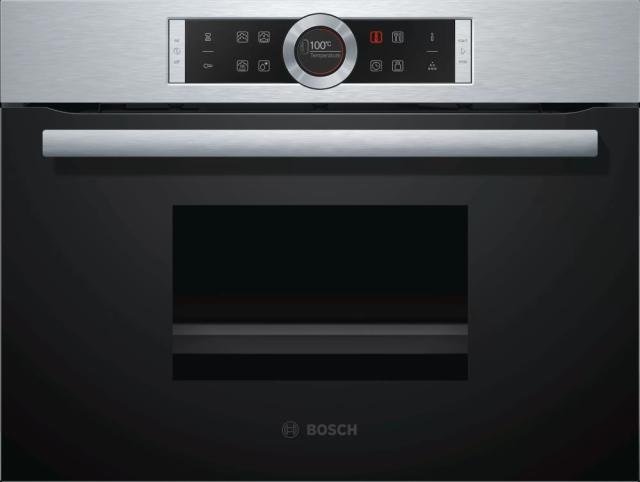 Фурна Bosch CDG634AS0 SER8 Compact Steamer, 4 HM, AutoPilot 20, 2,5“-TFT