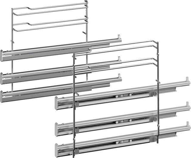 Аксесоар Bosch HEZ638370, Telescopic guide on 3 levels, full extension, pyrolysis