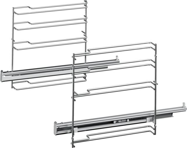 Аксесоар Bosch HEZ638170, Telescopic guide on 1 level, full extension, pyrolysis