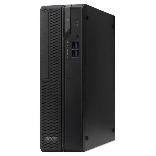 Настолен компютър Acer Veriton X2690G, Intel H610 chipset, Intel Core i5-12500 (up to 4.60GHz, 18MB), 1*16GB DDR4 3200MHz(max. 64GB), 512GB SSD, DVD-RW, Intel UHD Graphics, Kbd&Mouse USB, GLAN, HDMI, TPM v.2.0, 4xUSB 3.2, 4xUSB 2.0, RJ-45, 180W (80PL