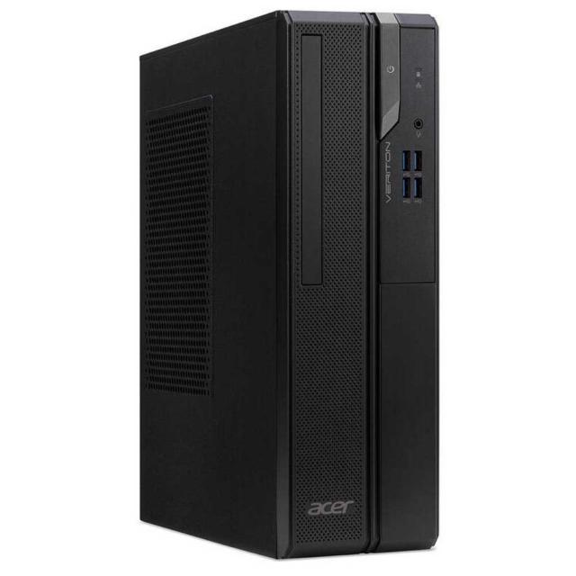 Настолен компютър Acer Veriton X2690G, Intel H610 chipset, Intel Core i5-12500 (up to 4.60GHz, 18MB), 1*16GB DDR4 3200MHz(max. 64GB), 512GB SSD, DVD-RW, Intel UHD Graphics, Kbd&Mouse USB, GLAN, HDMI, TPM v.2.0, 4xUSB 3.2, 4xUSB 2.0, RJ-45, 180W (80PL