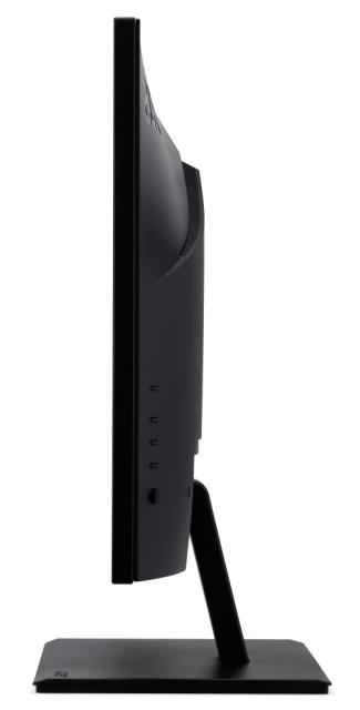 Монитор Acer Vero V247YAbiv, 23.8" VA, Anti-Glare, Adaptive Sync, 4ms (GTG), 75Hz, 3000:1, 250nits, 1920x1080, Flicker-Less, BlueLightShield, HDMI, VGA, Audio out, VESA, Tilt, black