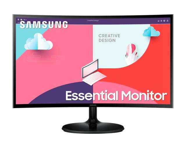 Монитор Samsung 27C360 27", LED IPS, 75 Hz, 5ms, 1920x1080, 250cd/m2, D-Sub, HDMI, Black