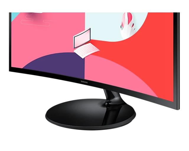 Монитор Samsung 27C360 27", LED IPS, 75 Hz, 5ms, 1920x1080, 250cd/m2, D-Sub, HDMI, Black