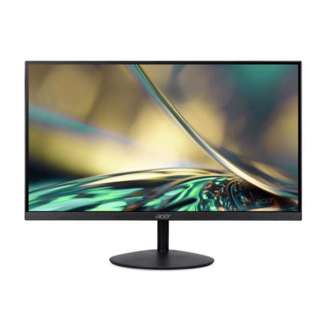Монитор Acer SA242Ybi 23.8" Wide, VA LED, ZeroFrame, FHD 1920x1080, FreeSync, AG, 1ms (VRB), Ultra-thin, 100M:1, 250 cd/m2, VGA, HDMI, Tilt, Bluelight shield, Flicker-Less, Acer Display Widget, VESA, Black