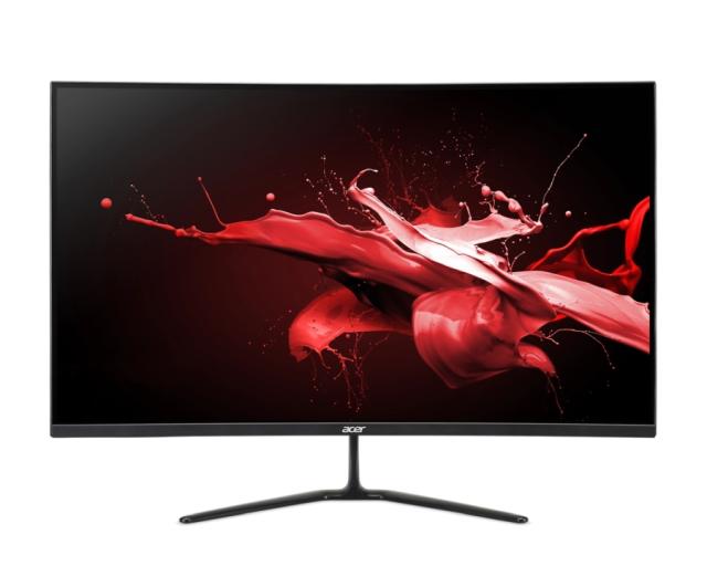 Монитор Acer ED320QRS, 31.5'' Curved 1800R VA, Anti-Glare, FreeSync Premium, ZeroFrame, 1ms(VRB), 3000:1, 250 cd/m2, 1920x1080 FHD, 165Hz, 2xHDMI, DP, Audio out, BlueLightShield, Flicker-Less, Tilt, VESA, Black