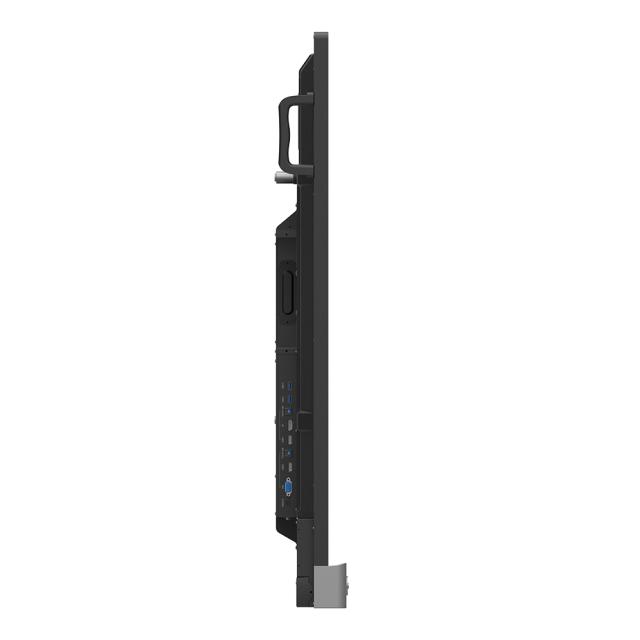 Интерактивен дисплей BenQ RM6503, 4K UHD 65", Education Interactive Display, Germ Resistant, Eye-Care, Prot.glass:AG+ 3.2mm; 400 nits, Contr.1200:1; RTime 8ms, Touch IR20, D-sub, DP, HDMI, RS232, RJ45, USBx5, USB Type C, OPS Slot, Sp.16Wx2; Wall moun