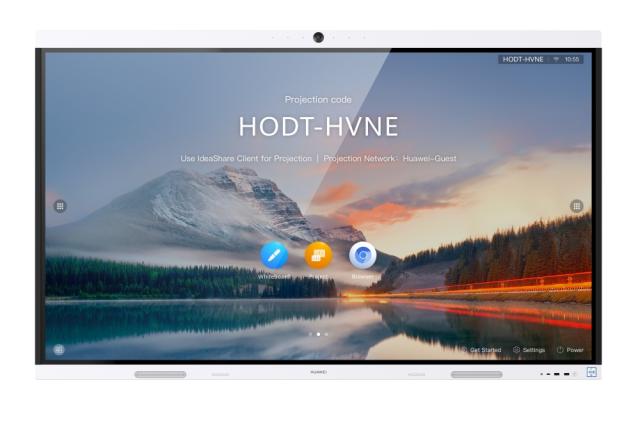 Интерактивен дисплей Huawei IdeaHub B2, IHB2-75PU, 75" Touch: IR 20 points D-LED, IPS, 8ms, 3840 x 2160, 350 nits/400 nits, 1200:1, 4K camera, speakers, 2xStylus pen, WiFi, NFC, USB Type-C, USB Type-A, USB Type-B, HDMI, COM port, RJ45, Android 9.0, J