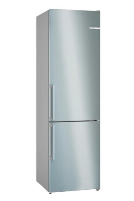 Хладилник Bosch KGN392IDT SER4 FS fridge-freezer NoFrost, D, 203/60/66.5cm, 363 l (260+103), 35 dB(B), VitaFresh, Stainless steel (with fingerprint protection)