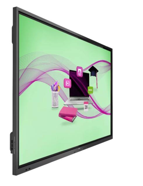Интерактивен дисплей Philips 65BDL4052E/00, 65" E-Line, UHD, Android 10, HEIR 20 points, USB-C, failover, 2x passive stylus, Interact