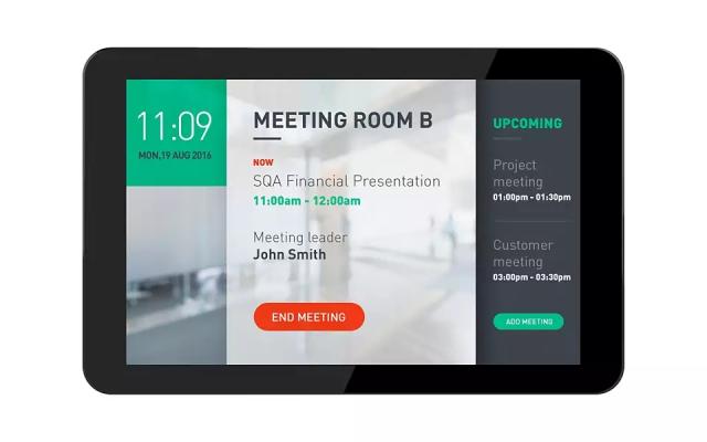 Интерактивен дисплей Philips 10BDL4551T/00, 10” multi touch (5) , XGA, Android 8 display - P-cap, POE, Internal memory., built-in camera and speakers, scheduler