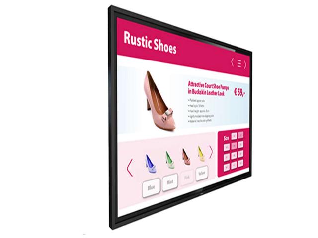 Интерактивен дисплей Philips 43BDL3651T/00, 43" T-Line, 18/7, UHD, L/P, basic failover, PCAP, 10 touch points, Android 8, WiFi, CMND, OPS, 400cd