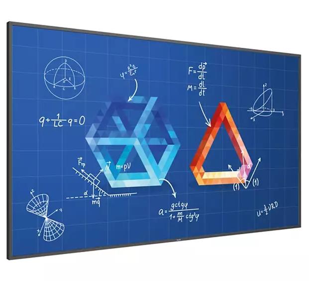 Интерактивен дисплей Philips 65BDL3652T/00, 65" T-Line, Android, UHD, HEIR 20 points, wireless screen sharing, smart I/O, even bezels, safety glass, 2x passive pens, OPS, SDM-L, whiteboard included, WiFi, Smart Insert, high quality speakers