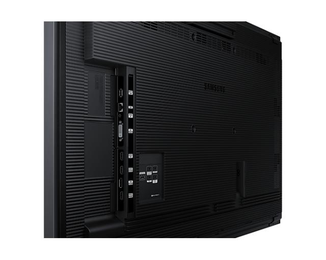 Интерактивен дисплей Samsung LFD QM32RT, 32" Touch, 24/7, LED, 8 ms, 400 nit, 1920x1080, WiFi, Bluetooth, DP 1.2, HDMI 2.0, 2xUSB 2.0, RJ45, Tizen 4.0, Black