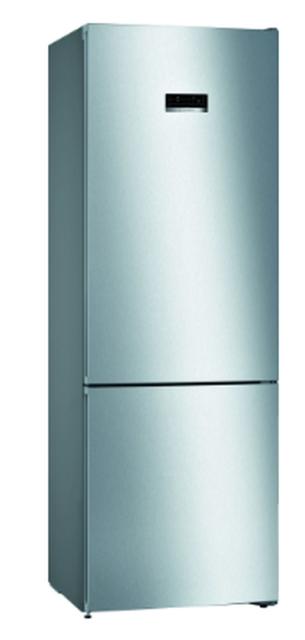Хладилник Bosch KGN49XIEA SER4; Comfort; Free-standing fridge-freezer NoFrost, E, 203/70/67cm, 435l(330+105), 40dB, VitaFresh, inox EasyClean doors, display