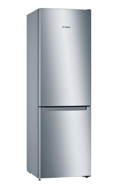 Хладилник Bosch KGN33NLEB SER2; Comfort; Free-standing fridge-freezer NoFrost, E, 176/60/66cm, 279l(192+87), 42dB, MultiBox, Inox-look, HolidayMode