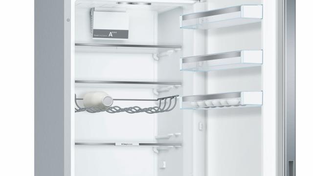 Хладилник Bosch KGE39AICA SER6; Comfort; Fridge-freezer LowFrost, C, 201/60/65cm, 337l(249+88), 38dB, VitaFresh, inox EasyClean doors