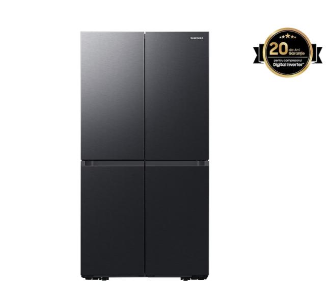 Хладилник Samsung RF59C701EB1/EO, French Door Fridge and Freezer, 649 L, All-Around Cooling, WiFi, Energy Efficiency E, H 178 cm, Black