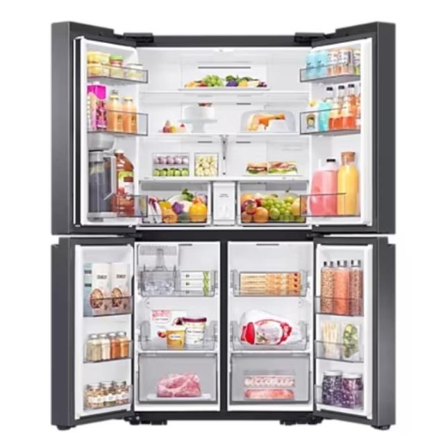 Хладилник Samsung RF59C701EB1/EO, French Door Fridge and Freezer, 649 L, All-Around Cooling, WiFi, Energy Efficiency E, H 178 cm, Black