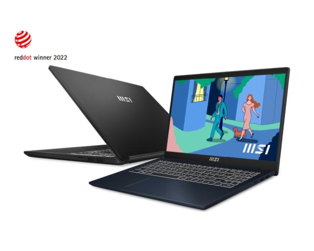 Лаптоп MSI Modern 15 B11M, Tiger Lake Intel Core i5-1155G7 (4C/8T, up to 4.50 GHz, 8MB), 15.6" FHD (1920x1080), IPS-Level, Iris Xe Graphics, Onboard DDR4 16GB (3200MHz), 512GB NVMe PCIe Gen3x4 SSD, Intel WiFi 6 AX201, backlight KBD (White), BT5.2, 3 