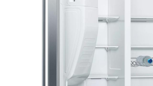 Хладилник Bosch KAG93AIEP SER6 SbS fridge-freezer, NoFrost, E, 179/91/71cm, 531l(366+165), 42dB, 2 MultiBox, Auto dispenser and IceMaker, HomeBar, water connect., inv.comp., Inox EasyClean