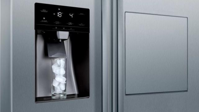 Хладилник Bosch KAG93AIEP SER6 SbS fridge-freezer, NoFrost, E, 179/91/71cm, 531l(366+165), 42dB, 2 MultiBox, Auto dispenser and IceMaker, HomeBar, water connect., inv.comp., Inox EasyClean