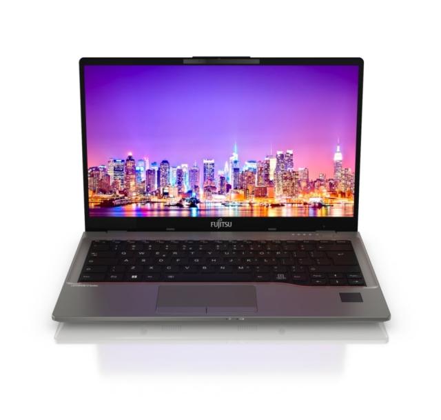 Лаптоп Fujitsu LIFEBOOK U7413, Intel Core  i7-1355U up to 5.0 GHz, 14.0" FHD AG, 1x16GB DDR4 3200MHz, SSD 512GB PCIe 4.0 NVMe M.2, FPR, 4cell 65Wh, IR-HD cam, WWAN ready (5G/4G antennas only), Intel Wi-Fi 6E AX211&BT5.2 vPro, SCR, Backlit Kbd US, Win