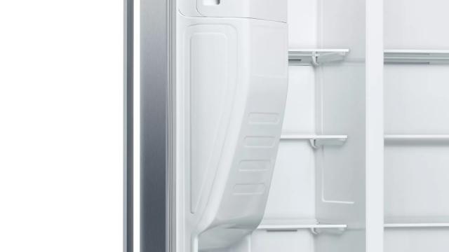 Хладилник Bosch KAD93VIFP SER6 SbS fridge-freezer, NoFrost, F, 179/91/71cm, 533l(368+165), 42dB, Auto dispenser and IceMaker, water connect., inv.comp., Inox EasyClean