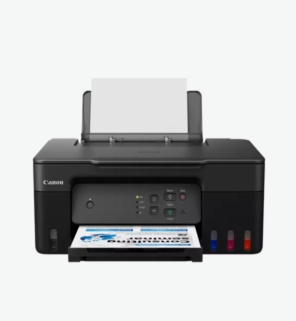 Мастилоструйно многофункционално устройство Canon PIXMA G2430 AIO, цветен, A4, принтер/копир/скенер, 600 x 1200dpi, 23/14 стр/мин., LAN, Wi-Fi, USB