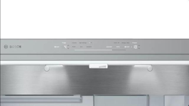 Хладилник Bosch KFF96PIEP, SER8, French-door fridge-freezer, NoFrost, E, 183/91/71, 573 l(402+171), 39 dB(C), 1 VitaFresh 0° drawer - Fish and meat, 2 Vitafresh pro 0°C drawers, Water dispenser- direct conn.water-tap, Automatic ice cube maker