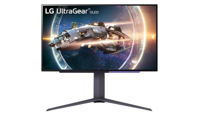 Монитор LG 27GP95R-B, 26.5", UltraGear OLED 0.03ms (GtG), AG, QHD (2560x1440), 240Hz, HDR10, 1500000:1, 1000cd/m2, DCI-P3 98.5%, USB3.0 (1up/2down), VRR, AMD Free-sync, NVIDIA G-Sync, HDMI, DP, Height Adjustable, Pivot, Tilt, Swive, Headphone Out, Bl