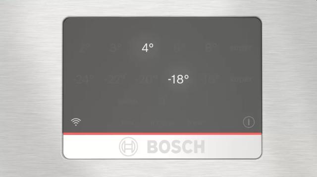 Хладилник Bosch KGN39AICT, SER6, FS fridge-freezer NoFrost, C, 203/60/66cm, 363l(260+103), 35dB(B), VitaFresh XXL, 0° drawer, Metal Backwall with Multi Airflow,  Flex Interior, Intelligent Inverter Technology, inox EasyClean, HC ready
