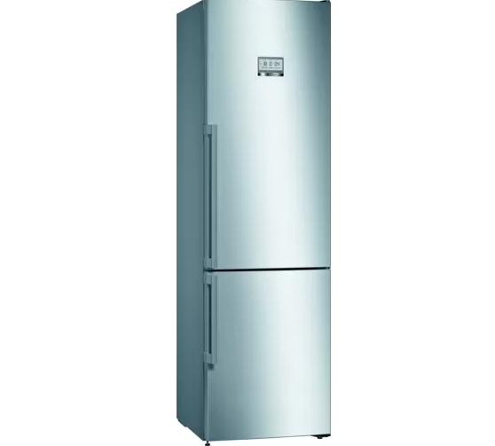 Хладилник Bosch KGF39PIDP SER8 FS fridge-freezer NoFrost, D, 203/60/66cm, 343l(256+87), 38dB, VitaFreshPro 81l, Premium LED, inox EasyClean, HC ready