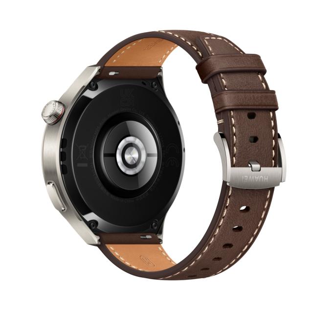 Часовник Huawei Watch 4 Pro Medes-L29L, 1.5", Amoled, 466x466, PPI 310, 2G, e-sim, Dual - band GNSS, BT5.2 BR+BLE, 5ATM, 780mAh, Brown