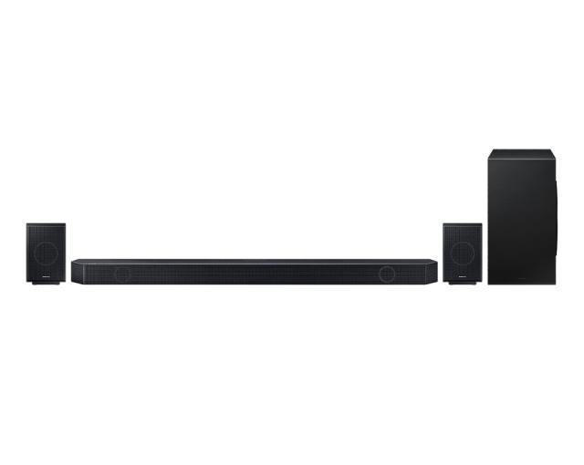 Аудио система Samsung HW-Q990C Soundbar 656 Watts 11.1.4ch, Wireless Dolby Atmos, Q-Symphony, SpaceFit Sound+, Black