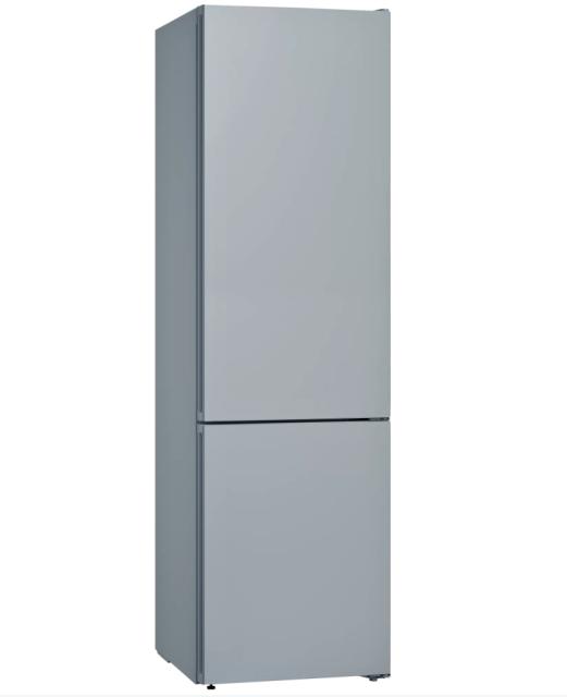 Хладилник Bosch KGN39IJEA SER4 FS fridge-freezer NoFrost, E, Vario Style, 203/60/66cm, 366l(279+87), 39dB, VitaFresh 24l, Inox-look