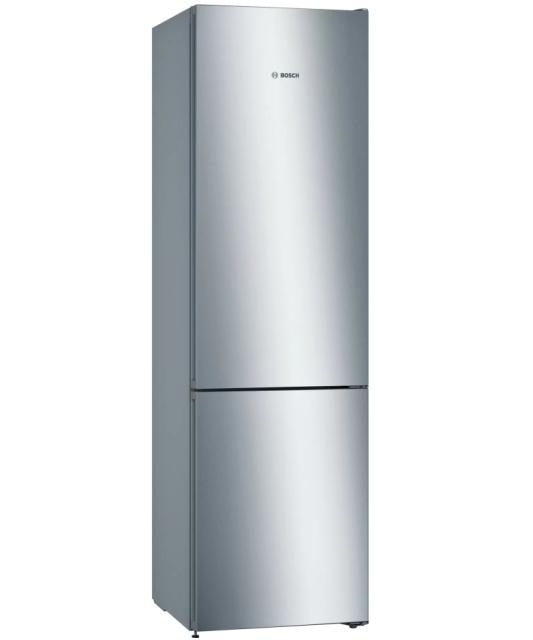 Хладилник Bosch KGN39VLEA SER4 FS fridge-freezer NoFrost, E, 203/60/66cm, 366l(279+87), 39dB, VitaFresh, Inox-look