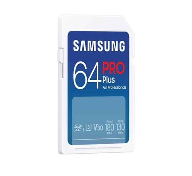 Памет Samsung 64GB SD Card PRO Plus