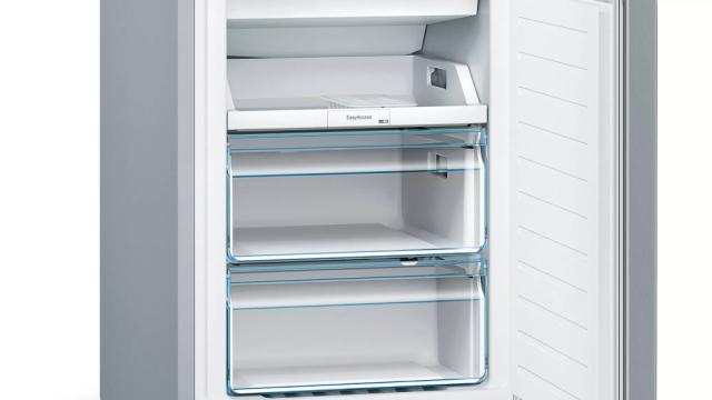 Хладилник Bosch KGN36NLEA SER2 FS fridge-freezer NoFrost, E, 186/60/66cm, 302l(215+87), 42dB, MultiBox, Inox-look