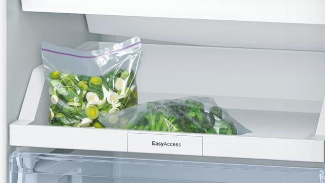 Хладилник Bosch KGN36NLEA SER2 FS fridge-freezer NoFrost, E, 186/60/66cm, 302l(215+87), 42dB, MultiBox, Inox-look
