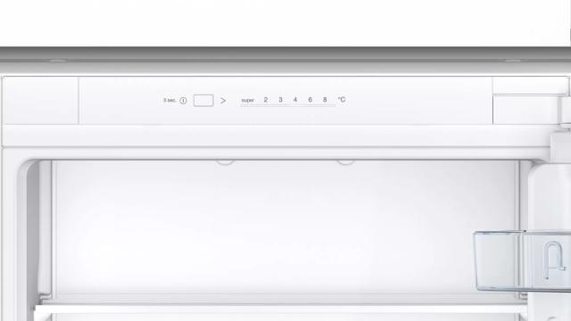 Хладилник Bosch KIV87NSF0 SER2 BI fridge-freezer LowFrost, F, 177,2cm, 268l(199+69), 39dB, MultiBox, BigBox, sliding hinge