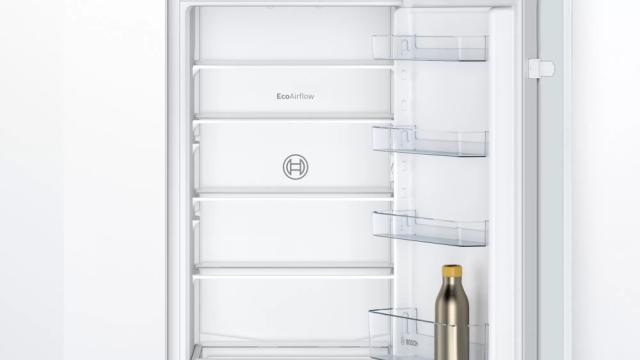 Хладилник Bosch KIV87NSF0 SER2 BI fridge-freezer LowFrost, F, 177,2cm, 268l(199+69), 39dB, MultiBox, BigBox, sliding hinge